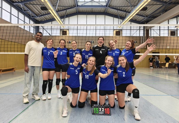 Mannschaft Volleyball Damen 3 Meister Kreisliga 2024 