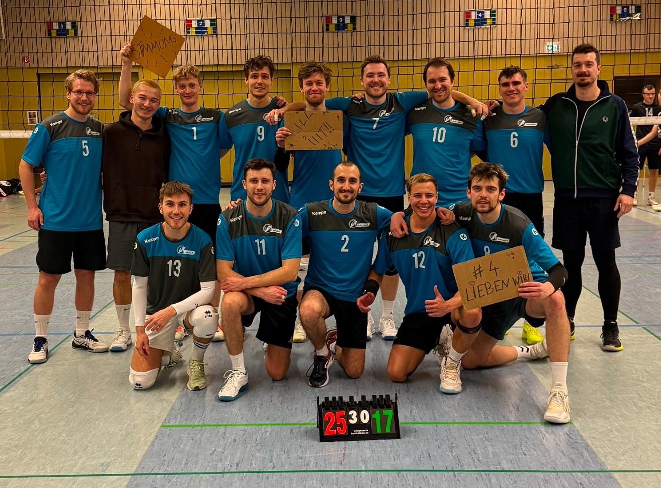TGW Volleyball Herren2 Mannschaftsfoto